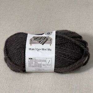 NEW Loops & Threads Charisma Yarn  WALNUT #J87  5-Bulky 100g 109 yards 3.5 oz